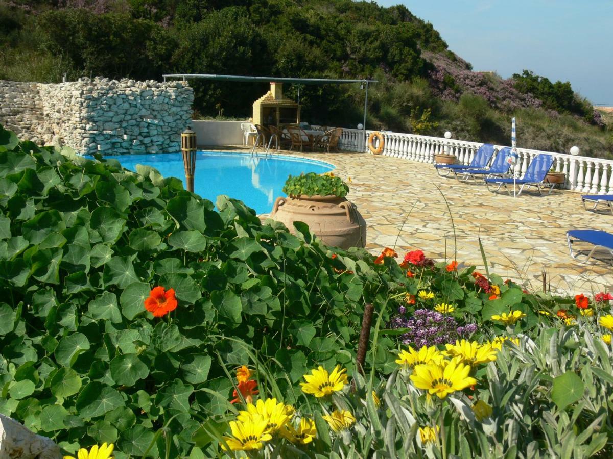 Angela Apartments Pool Gardens And Sea Views Agios Stefanos Avliotes  Екстер'єр фото